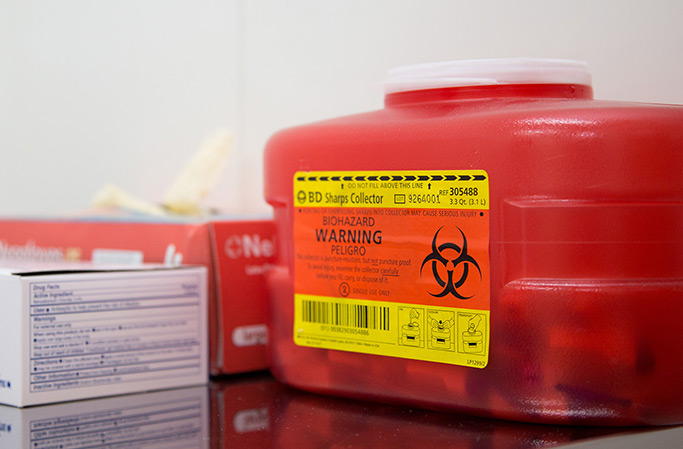 Safe & Compliant Sharps Waste Disposal
